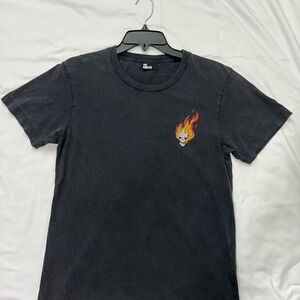 Kooples Black Graphic T-Shirt